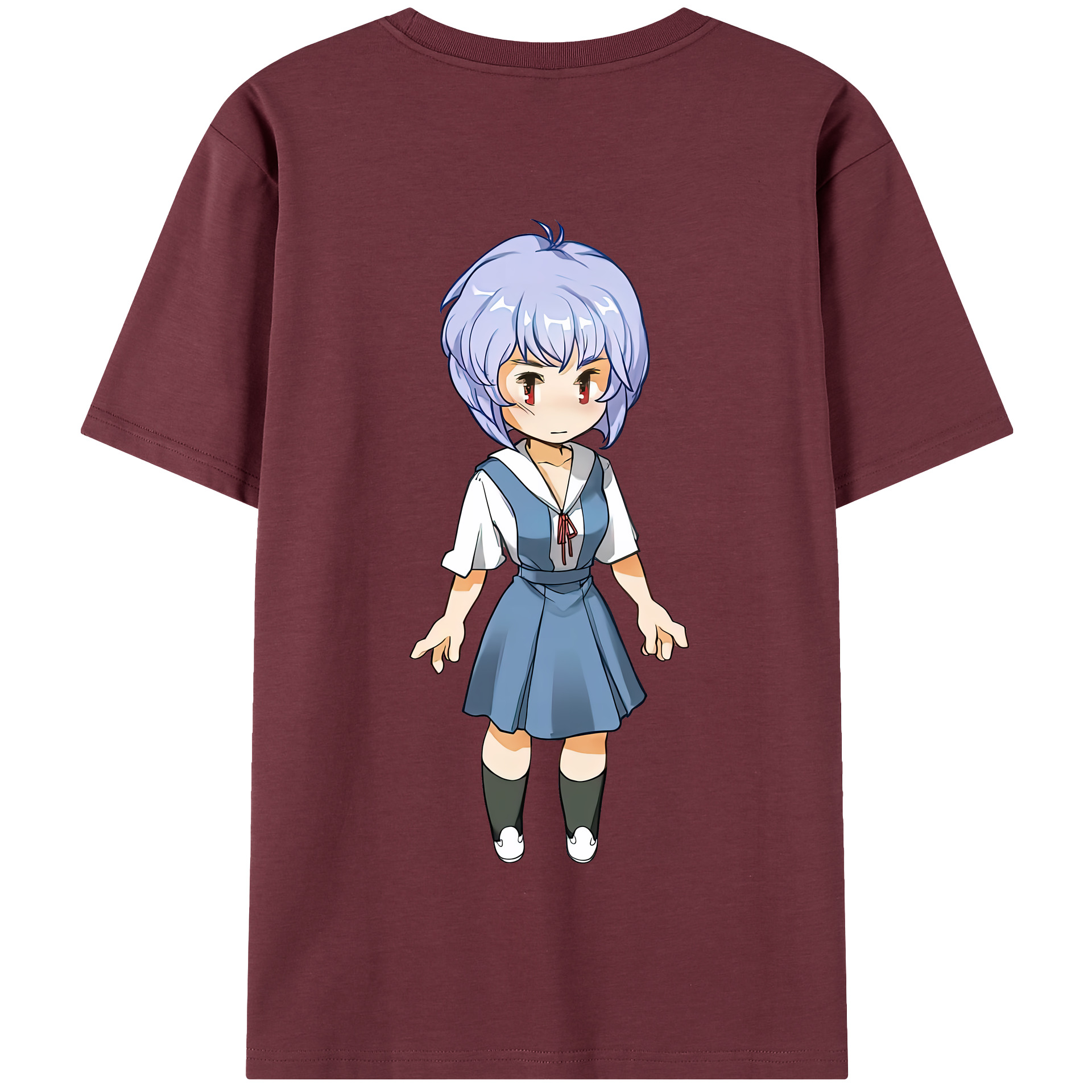（画像用） EVA 新世紀エヴァンゲリオン 綿100％半袖Tシャツ（背面プリント）